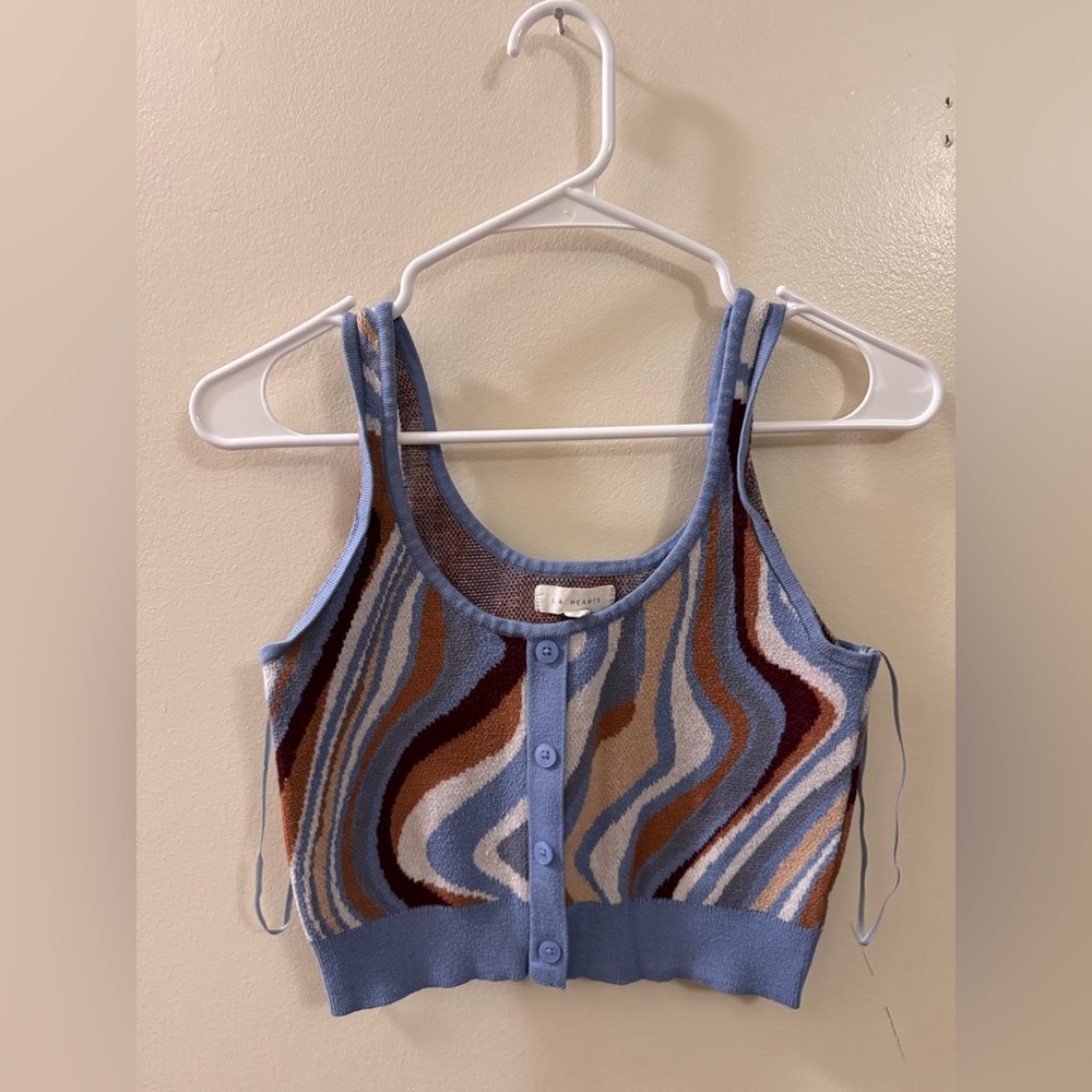 L.A. Hearts crop top